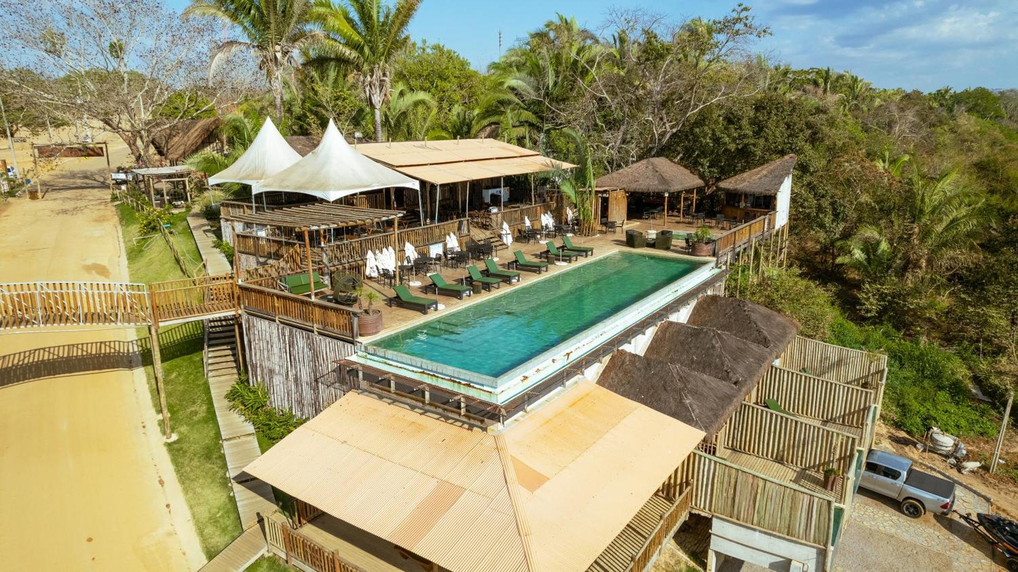 Pousada Praia Do Funil Lajeado  ภายนอก รูปภาพ